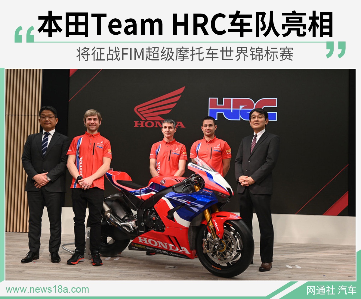 本田Team HRC车队亮相 将征战FIM世界锦标赛