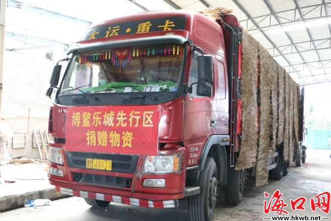 海南博鳌乐城先行区管理局捐赠18吨医疗和生活物资驰援湖北荆州
