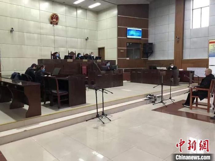 这是山西法院首例涉疫情防控寻衅滋事案件。山西高院供图