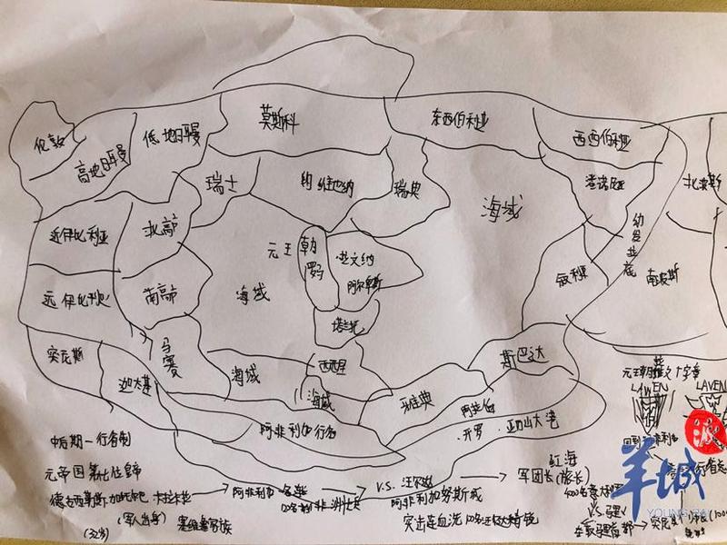 疫情“放羊”记|五年级男孩翻烂曾国藩传,画地图记历史