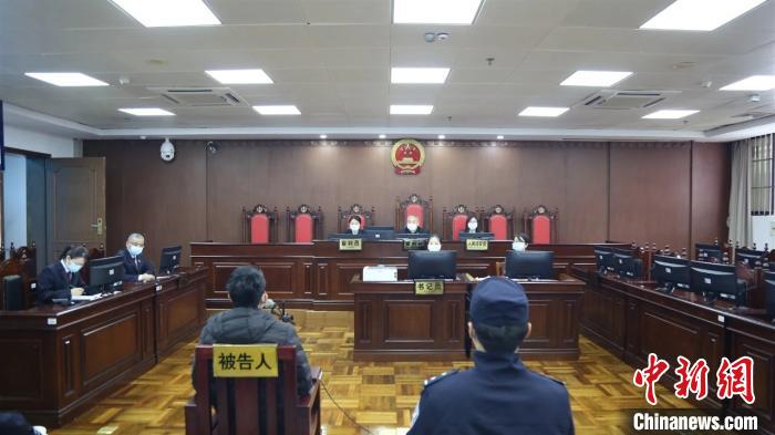  广东省佛山市顺德区人民法院27日公开开庭审理并当庭宣判一起涉疫情诈骗案。顺德区人民法院 供图