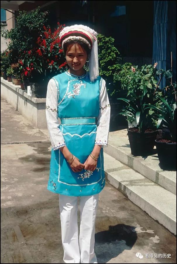 1984年的云南大理 古老的城墙 还有那美丽的白族姑娘