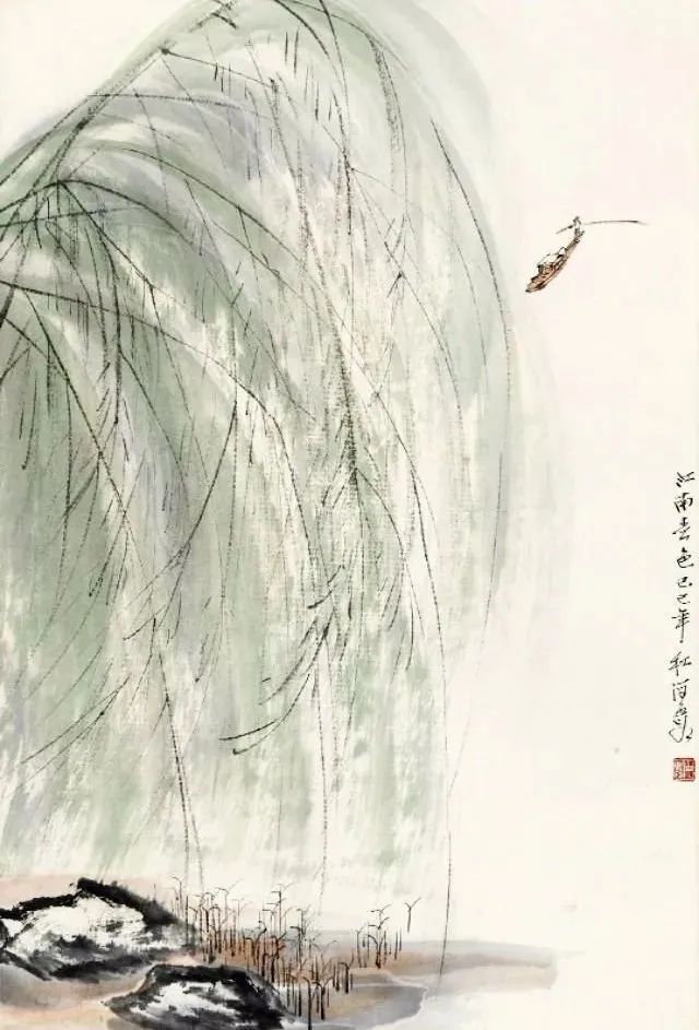 这组春风杨柳画,真美!看一眼感受春天的生机