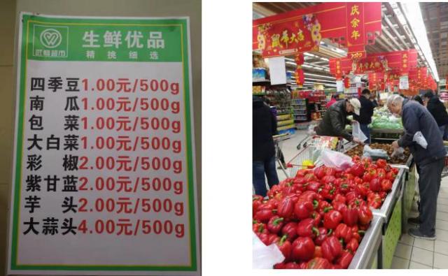  图3武汉另一家连锁超市公司，2月3日上午