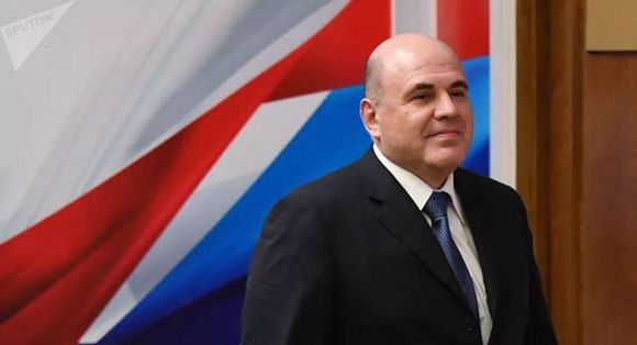 俄罗斯新总理米舒斯京（图片来源：俄罗斯卫星新闻通讯社）