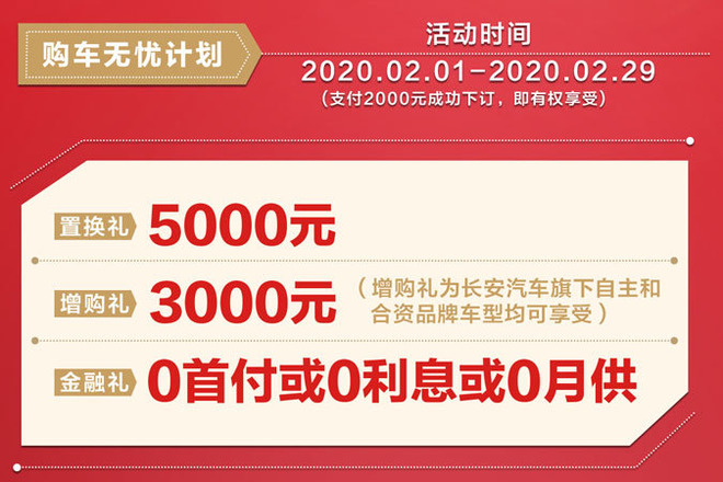 线上买车/送货上门 长安欧尚鼓励用户线上购车