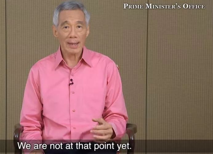 新加坡吃不消?李显龙宣布把这次疫情当流感了