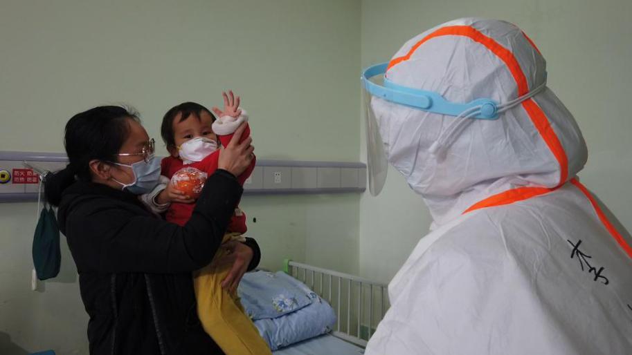 武汉儿童医院里的患儿们吃上元宵了吗？