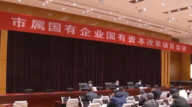 滨州市属国有企业国有资本改革动员会议召开