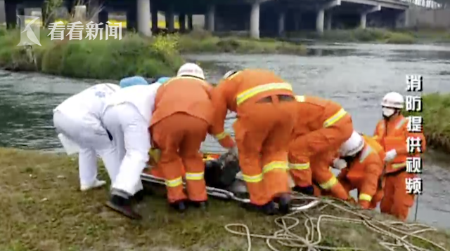 女子因家庭琐事跳河轻生 水太冷被冻得大喊救命