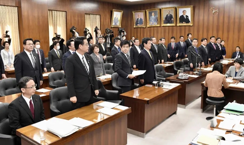 11日的内阁委员会会议(共同社)