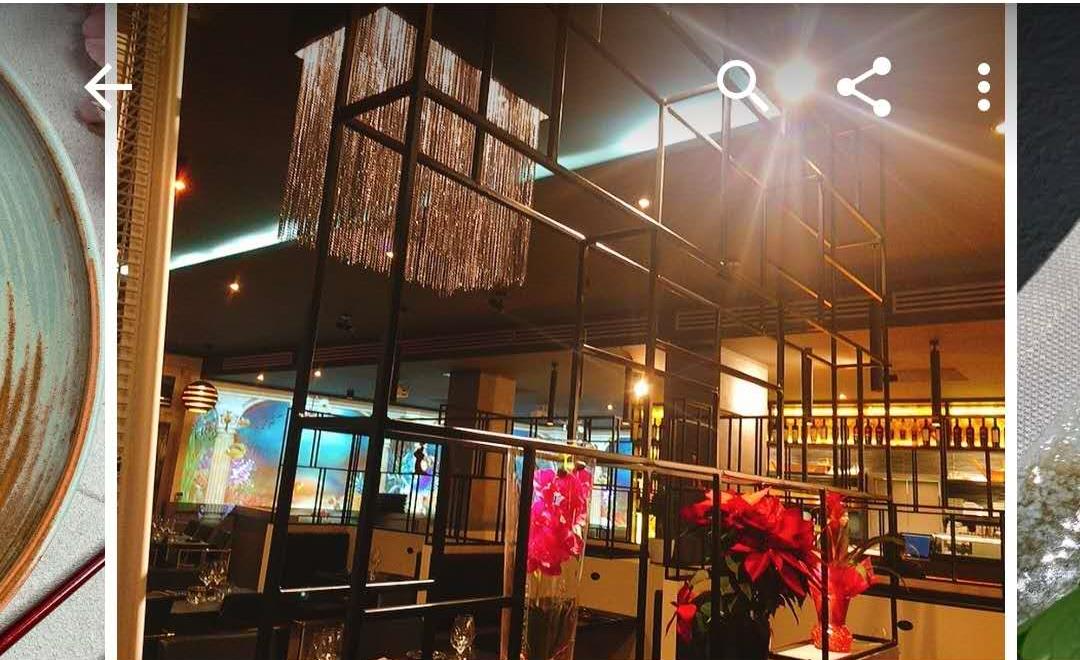 贝加莫涉事日料餐厅内景。受访者饶俊媚提供收集截图