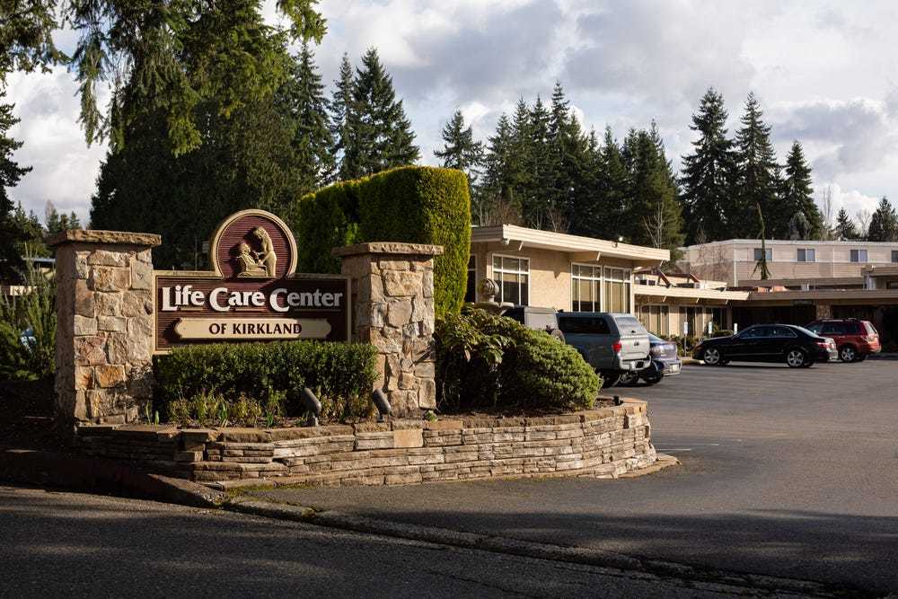 西雅图郊区Life Care养老院,图据《商业内幕》