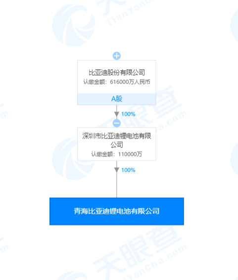 又一家！王传福卸任青海比亚迪锂电池法定代表人、董事长