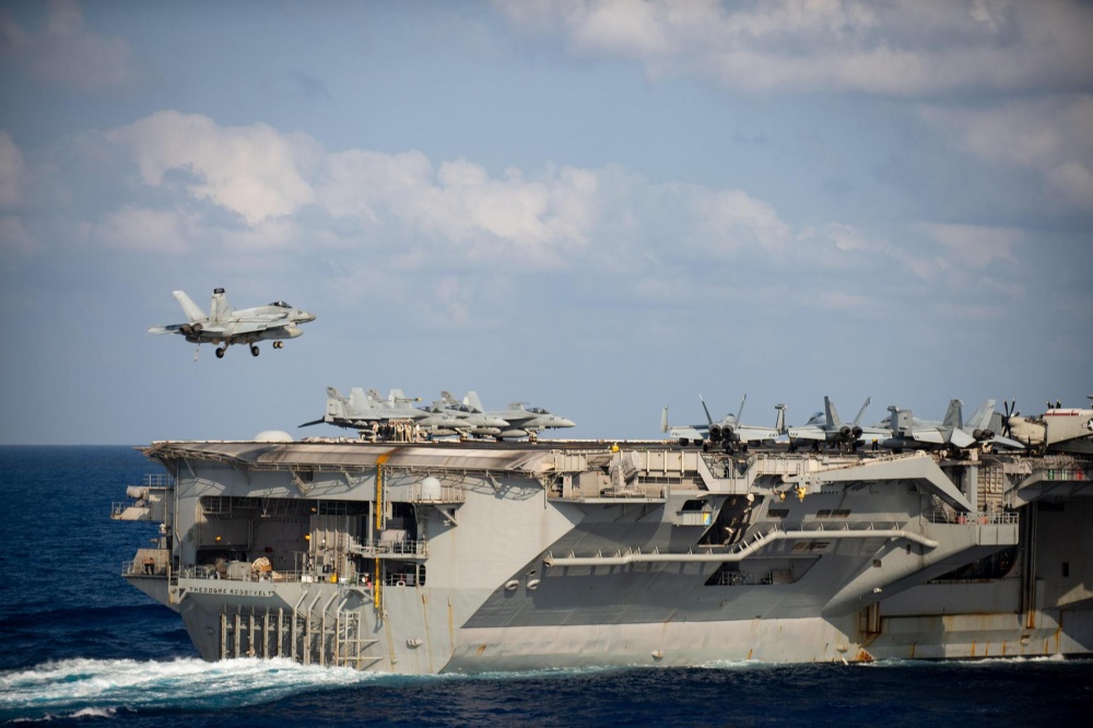 罗斯福号航母已有38人确诊 数字不断攀升令美军