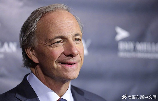 桥水基金CEO瑞·达利欧(Ray Dalio)