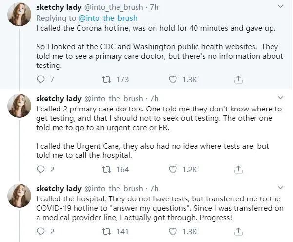 网上再现疫情求救帖 这次在美国