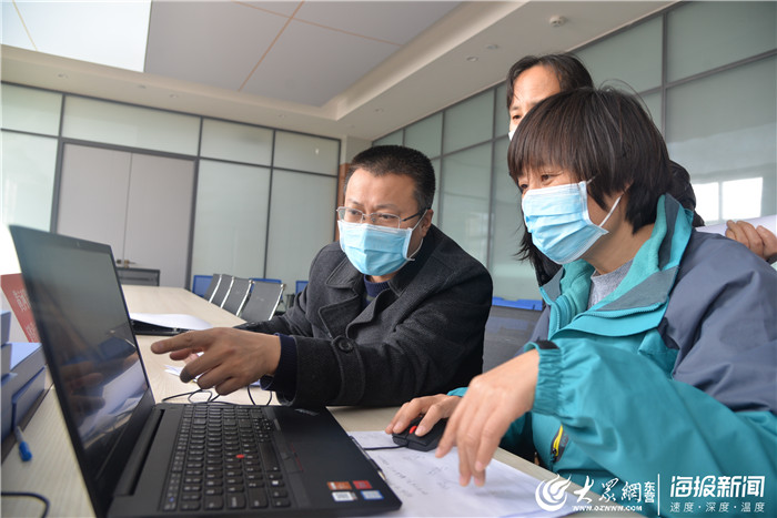 东营区黄河路街道薛海洋"街道是我家,疫情防控我责无旁贷"