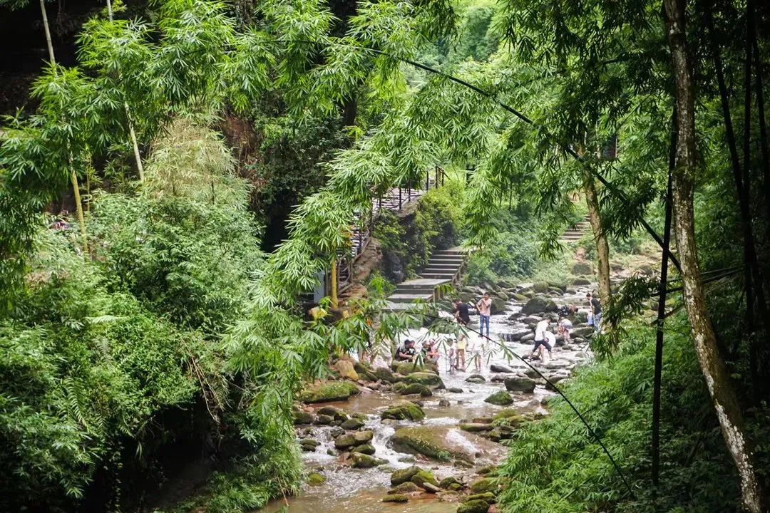 平乐古镇川西竹海景区