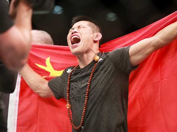 中国综合格斗标志性人物李景亮。本文图片 IC photo