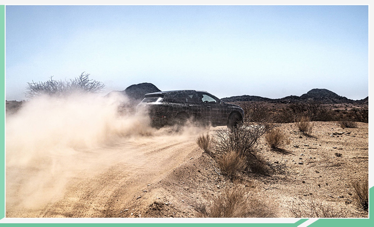 宝马iNext官方谍照发布 于非洲挑战高温测试