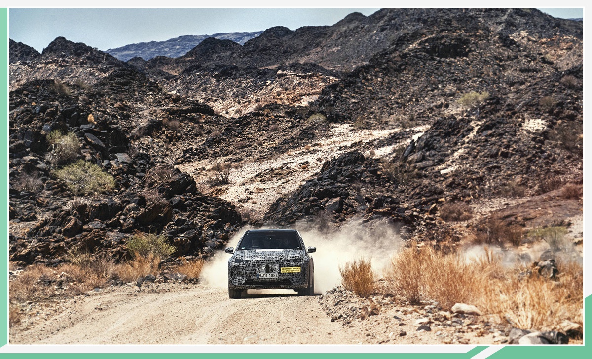 宝马iNext官方谍照发布 于非洲挑战高温测试