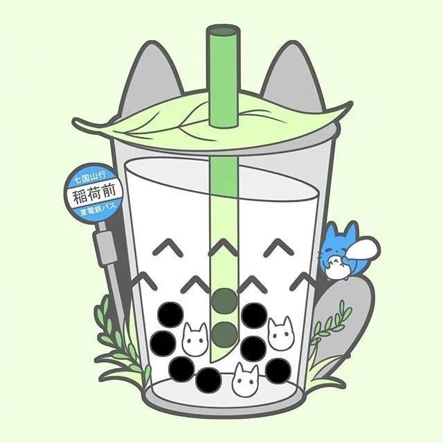 动漫饮品!这些杯子都好可爱!看得我馋珍珠奶茶!