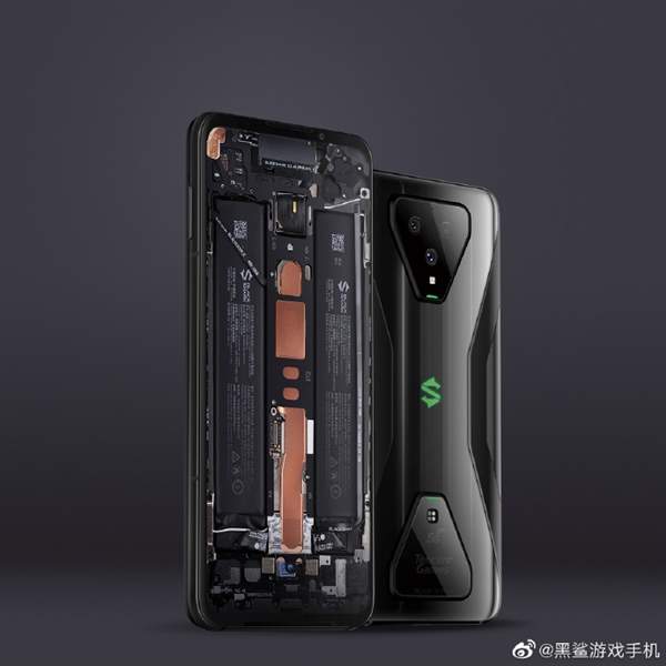 腾讯黑鲨3拆机图公布双电池中置主板独一份附无水印壁纸