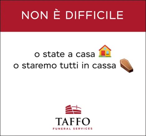 来了！意大利殡仪馆“硬核”标语