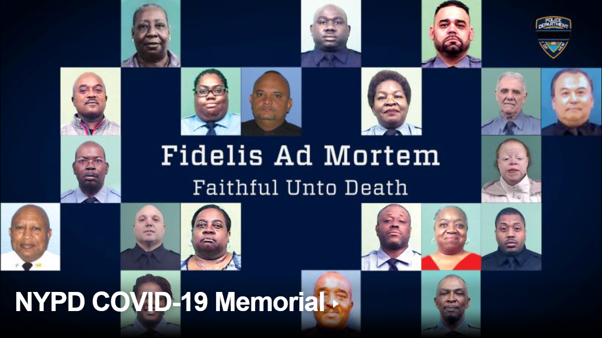 纽约警局已有20人因新冠去世 累计确诊数超2700例