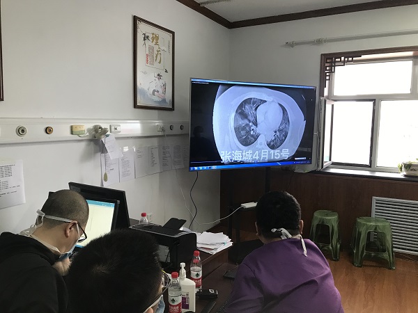 国家级专家组对黑龙江牡丹江现有3例危重型患者