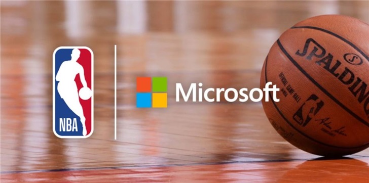 微软和NBA宣布建立多年合作关系