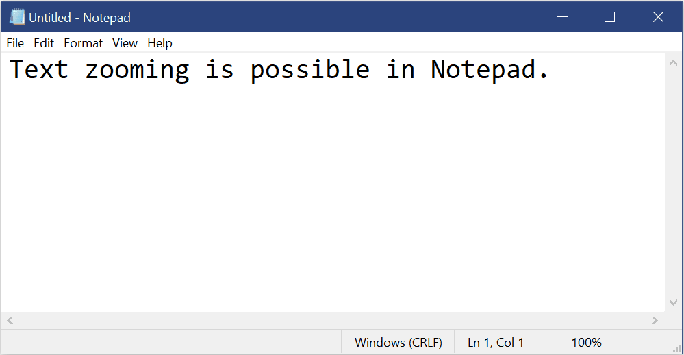 Microsoft Store可以获得Windows记事本应用