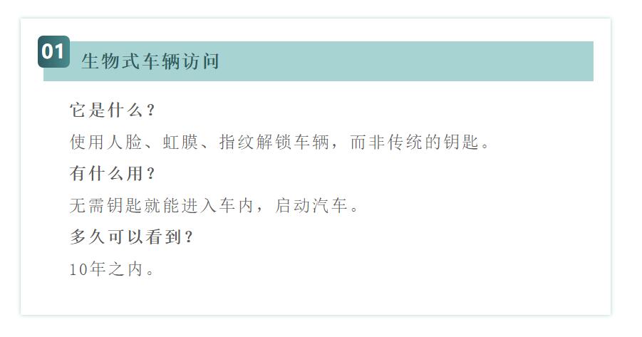 未来10年内,汽车8大革命性技术
