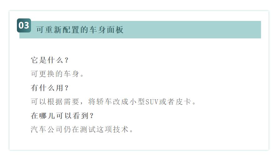 未来10年内,汽车8大革命性技术