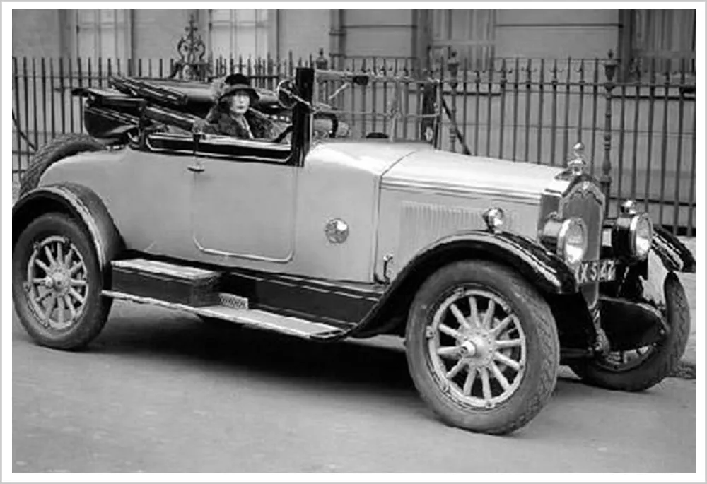 ▲1926年的通用别克汽车