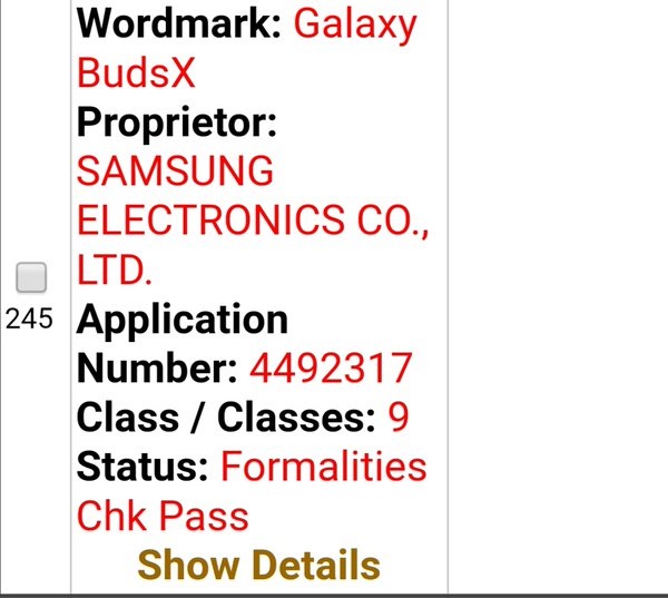 三星新款真无线耳机或被命名为Galaxy BudsX
