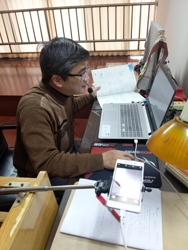 高三教师谢斌：我想回到讲台，看到学生求知的