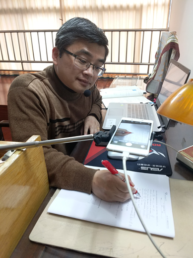 高三教师谢斌：我想回到讲台，看到学生求知的