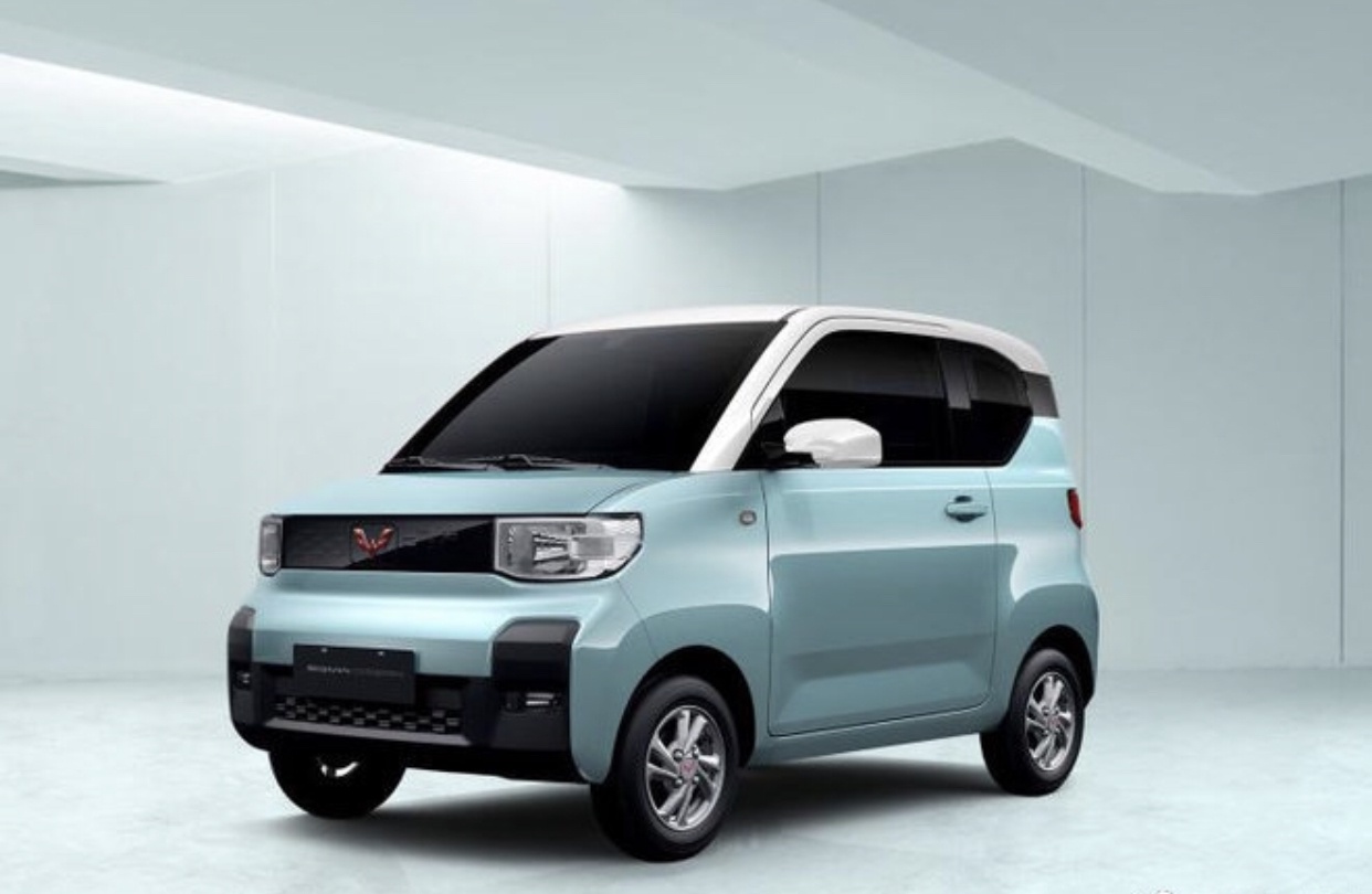 五菱宏光MINI EV实拍图曝光 最大续航达170km