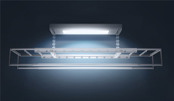 米家智能晾衣机上市：35公斤大承重 一键升降