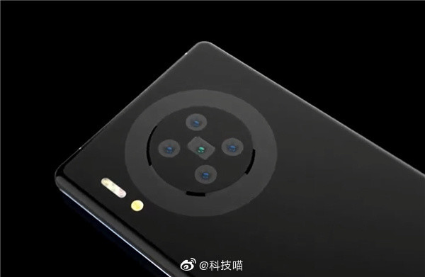 mate40摄像头图解,mate40四个摄像头图解 华为mate40概念机渲染图摄像头增加为5颗