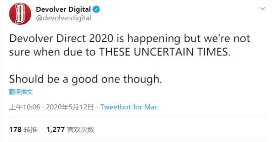 Devolver Digital今年仍会举办发布会 只是时间尚未确定