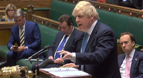 英国首相约翰逊(法新社)