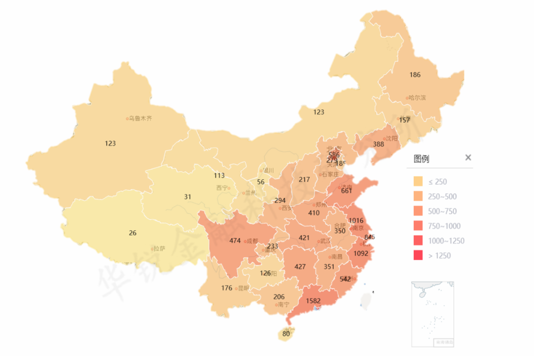 2020年1季度江苏各市_江苏各市分布地图(3)