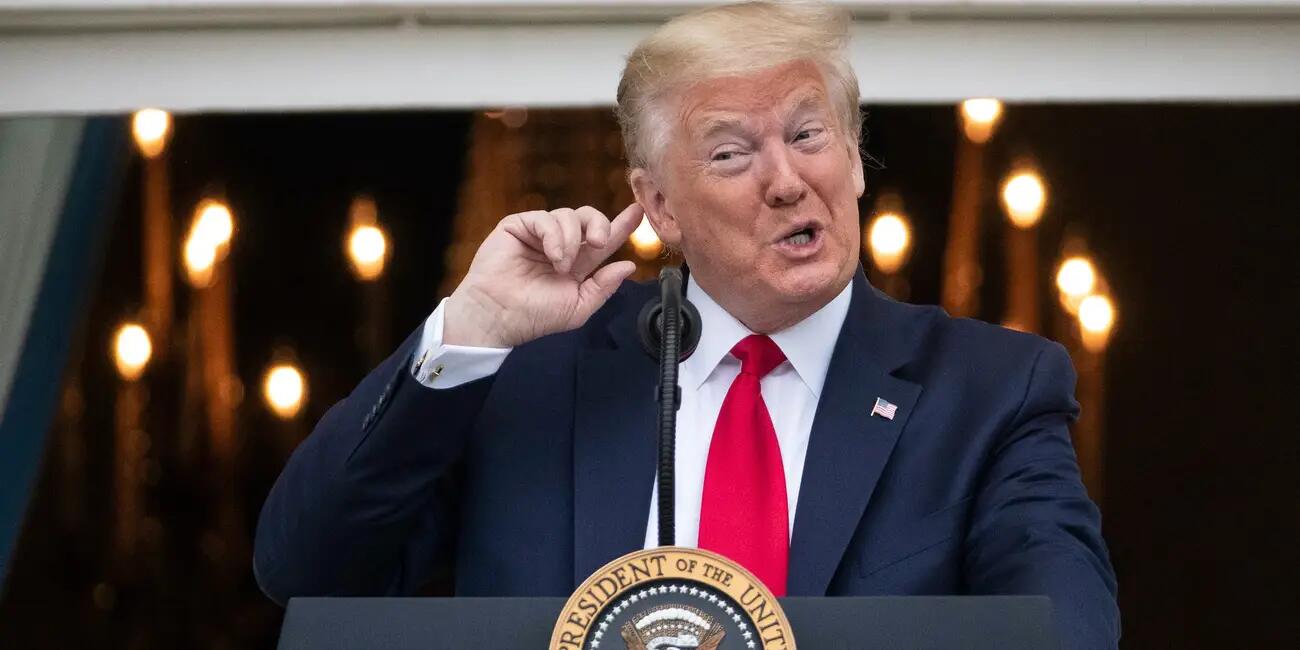 特朗普讲话期间突然提问:我没使用胰岛素 该用点