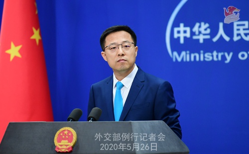 图片来源:外交部网站
