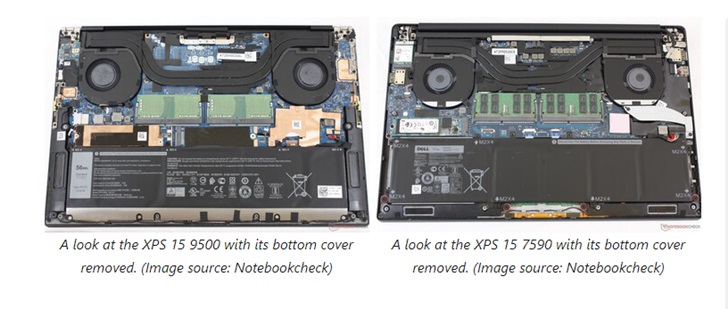 戴尔新款XPS 15拆解：双内存插槽，双SSD插槽