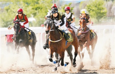 5月2日,2020中华民族大赛马·新疆马会杯(昌吉站)系列赛活动开赛,这