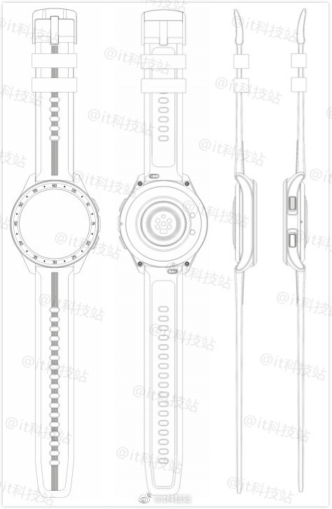 vivo智能手表专利图曝光 圆形外观设计 表盘有刻度码